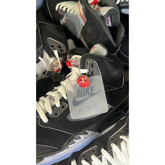 Nike Air Jordan 5 Retro OG Black Metallic Reimagined Sz 11.5 HF3975-001 - Picture 11 of 15